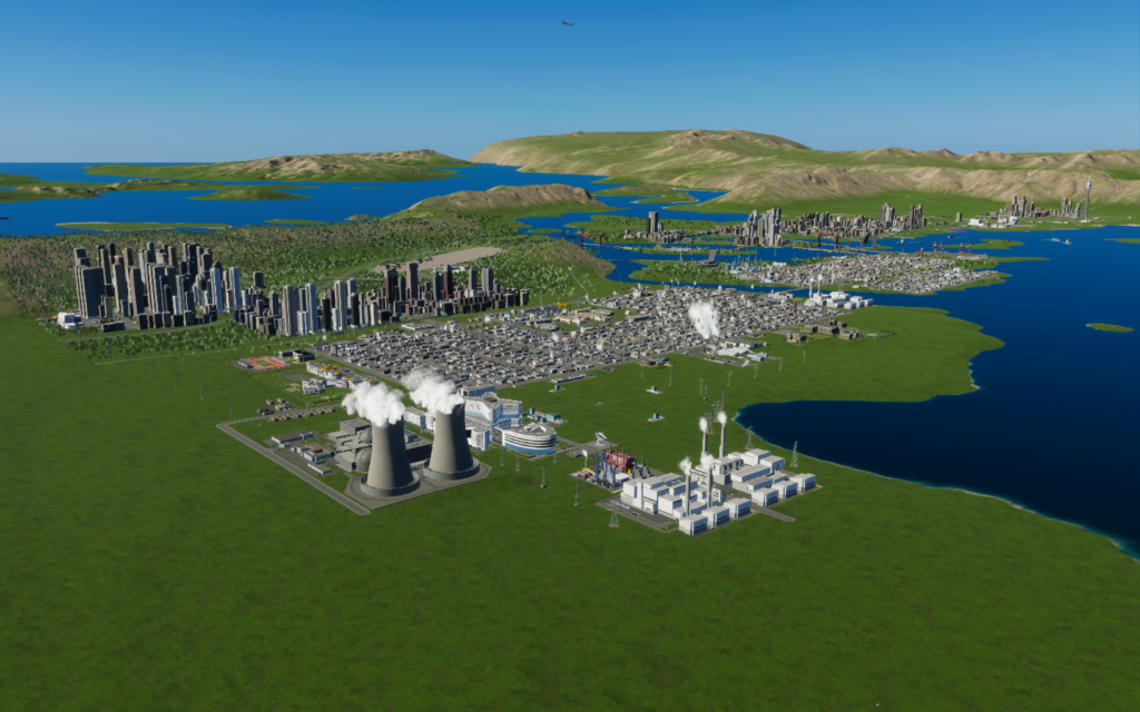 先前玩通的一次城市全景